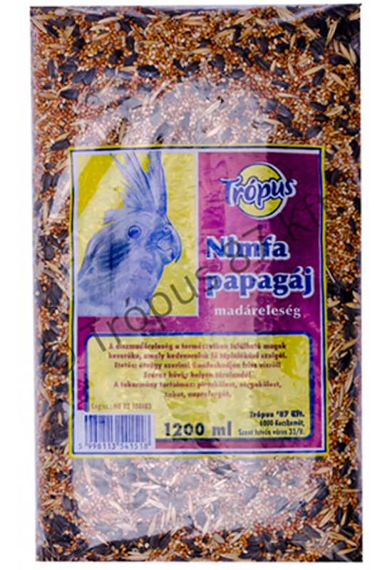 Trópus - Eleség 1200ml Nimfapapagáj