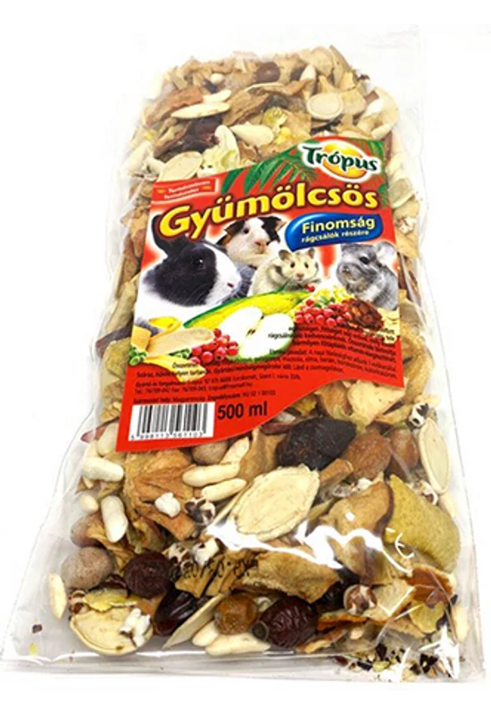 Trópus - Rágcsáló Nasi Gyümölcskeverék 500ml