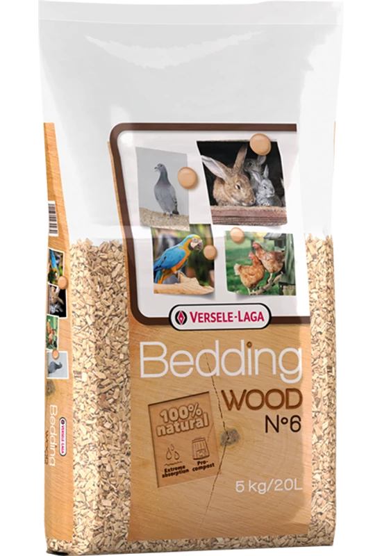 Versele-Laga Wood Bedding N° 6 - 20l - 5kg