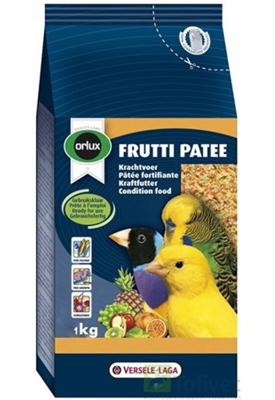 Orlux Frutti Patee - Gyümölcsös Lágyeleség Kistestű Madaraknak - 1kg
