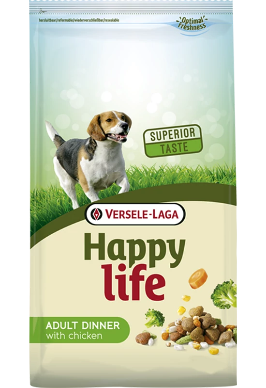 Happy Life Adult Chicken Dinner - 15kg