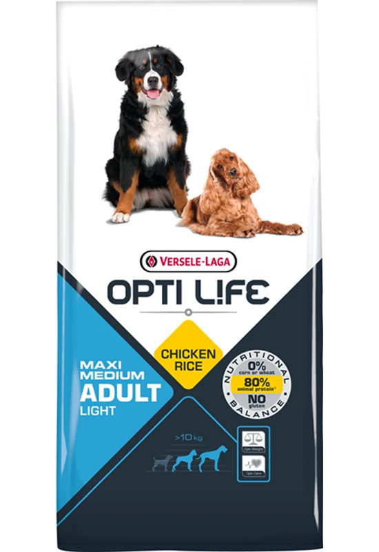Opti Life Adult Light Medium & Maxi - 12,5kg