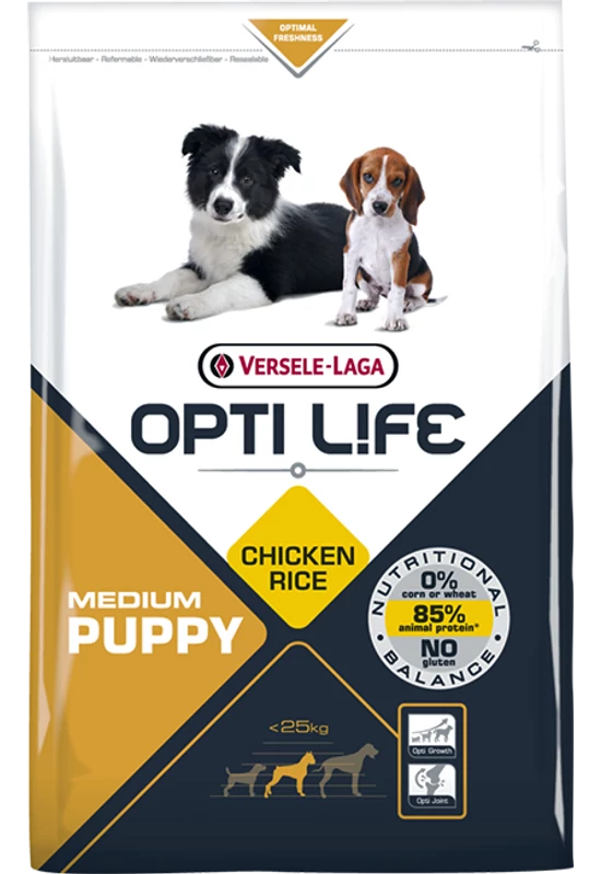 Opti Life Puppy Medium - 12,5kg