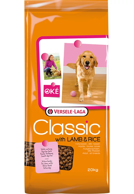 Classic Oké Bárányhússal & Rizs - 20kg