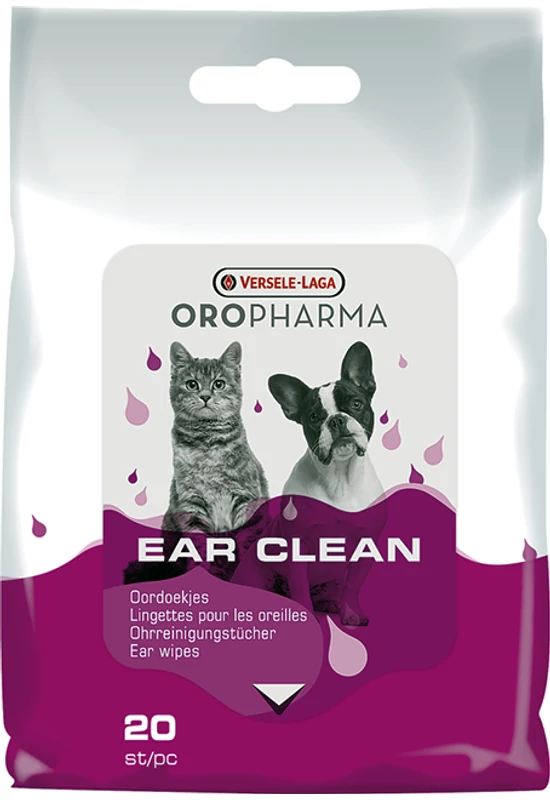 Oropharma Ear Clean Cat & Dog - 20s/P