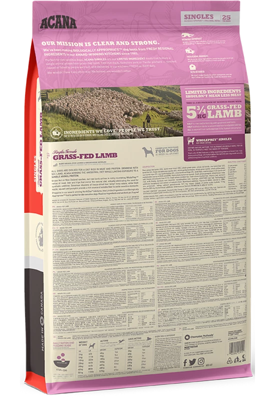 Acana GRASS-FED LAMB - Adult Bárány - 17kg