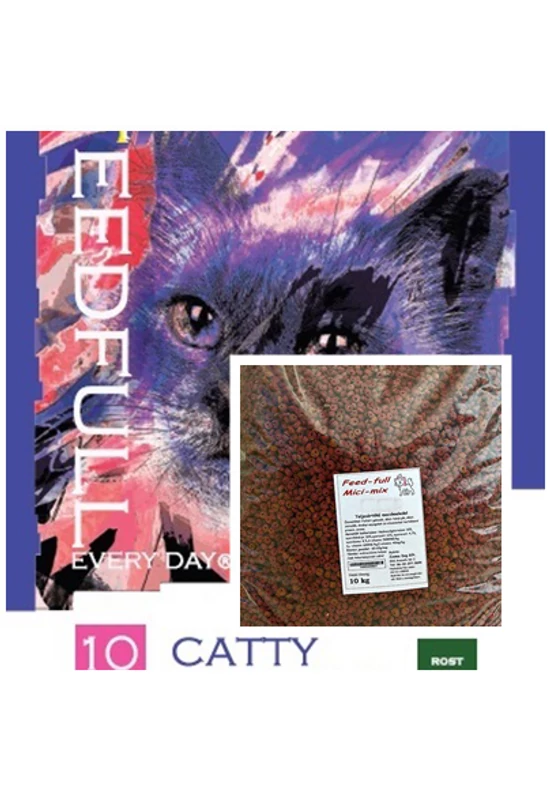 Feedfull Catty - Macska Száraztáp - Halas 10kg