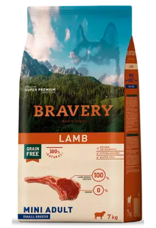 Bravery Lamb - Mini Adult Small Breeds 7kg
