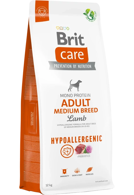 Brit Care Adult Medium Breed Lamb & Rice 12kg