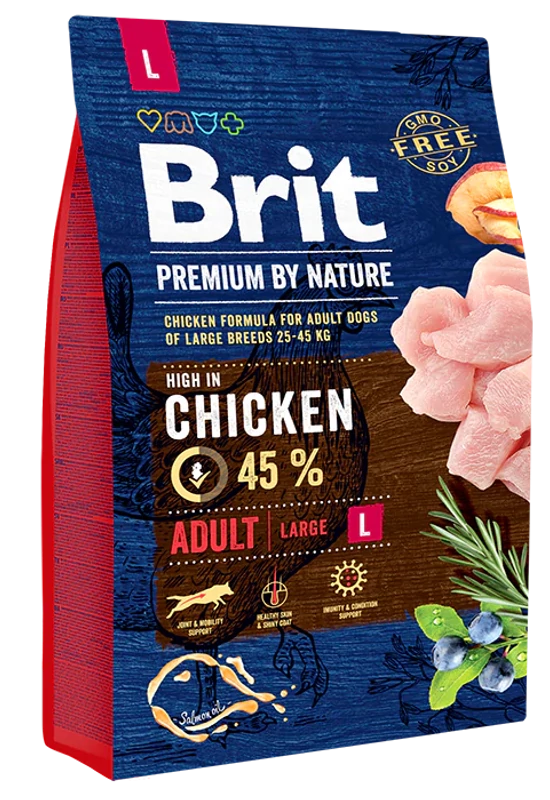 Brit Premium By Nature Adult Dog - L - 3kg