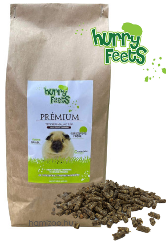 Hurry Feets Prémium Tengerimalac Pellet - 1,75kg