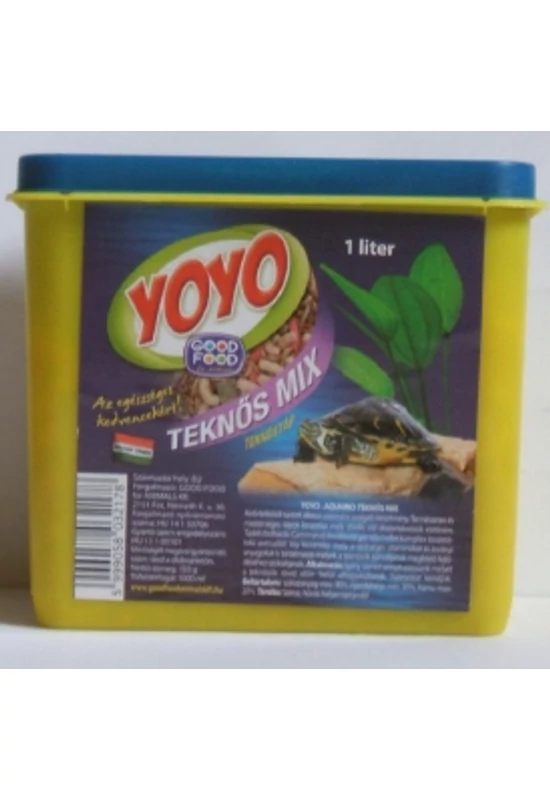 Yoyo Teknős-Mix 1000ml 100g/vödör