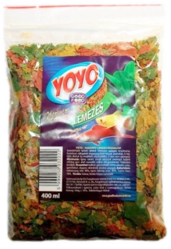 Yoyo Lemezes Haltáp 400ml
