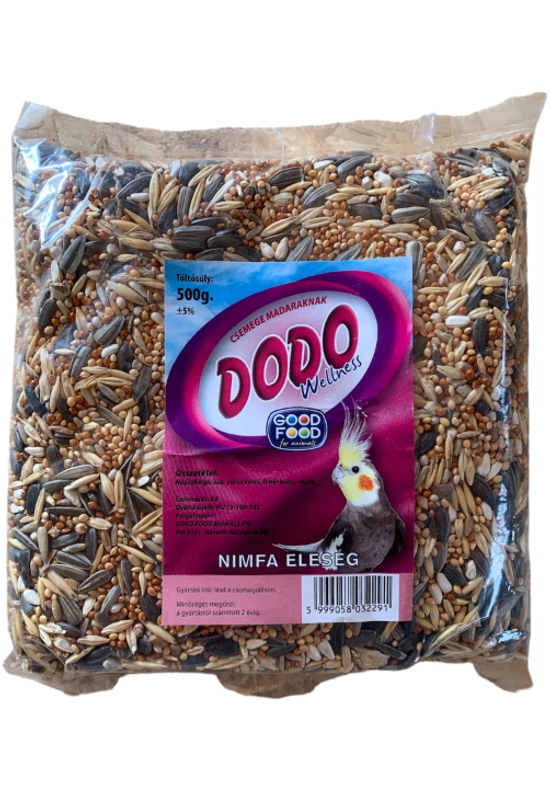 Dodo Eleség - Nimfapapagáj - 500g