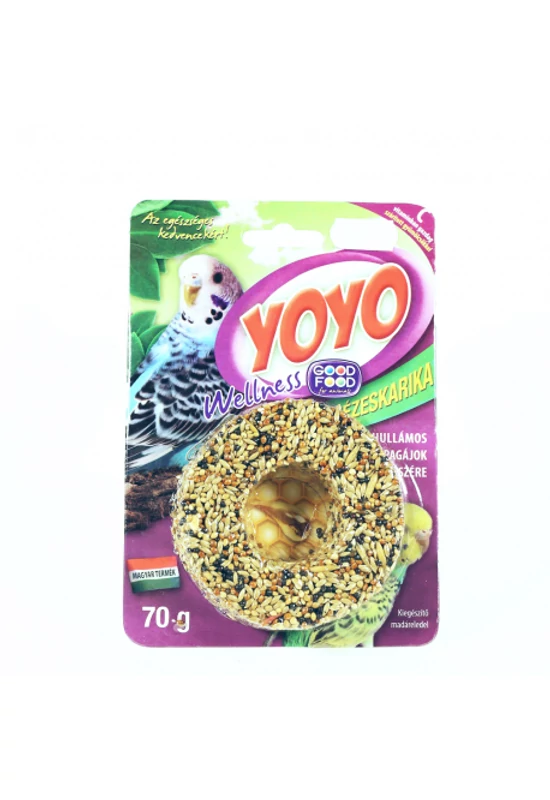 Yoyo Csemege Karika Hullámos Papagáj 70g