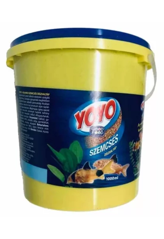 Yoyo Szemcsés Haltáp Vödrös 1000ml