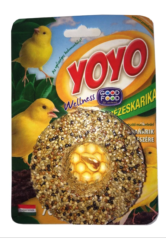 Yoyo Csemege Karika Kanári 70g