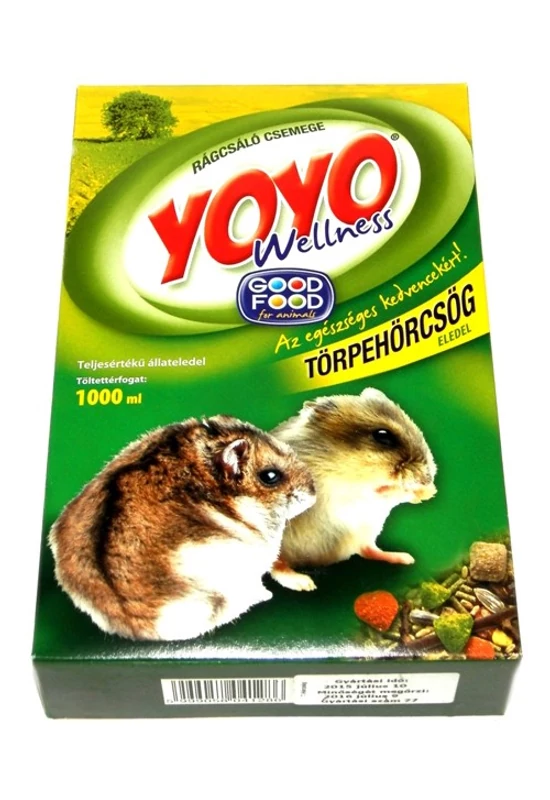 Yoyo Eleség Törpehörcsög 1000ml