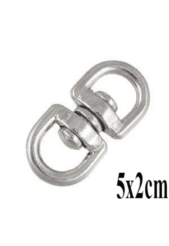 Karabiner Forgókarika 5×2cm - Kicsi