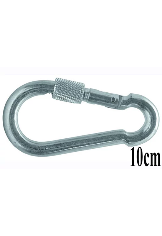 Karabiner Tűzoltó Menetes 10cm