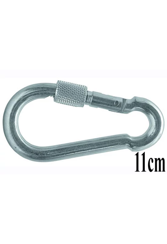 Karabiner Tűzoltó Menetes 11cm