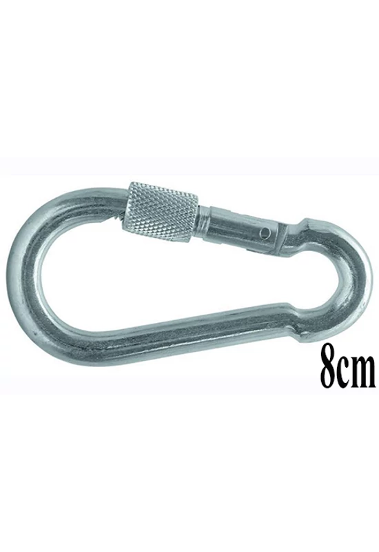 Karabiner Tűzoltó Menetes 08cm