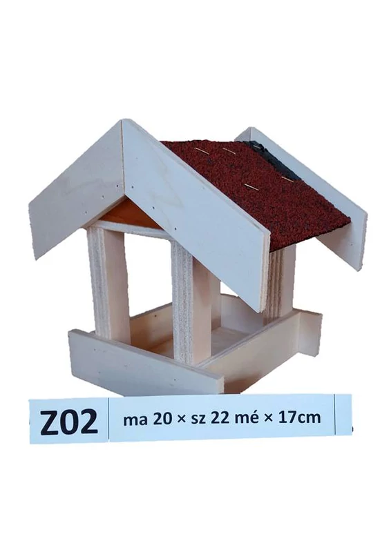 Téli Madáretető - Z02 - 22×20×17cm