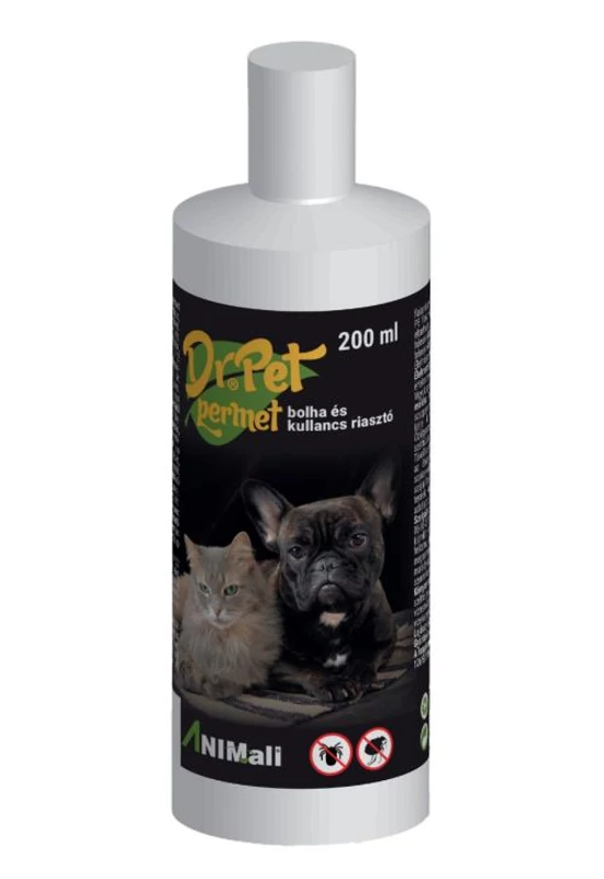 Dr.Pet Bolhaűző és Kullancs Riasztó Spray 200ml