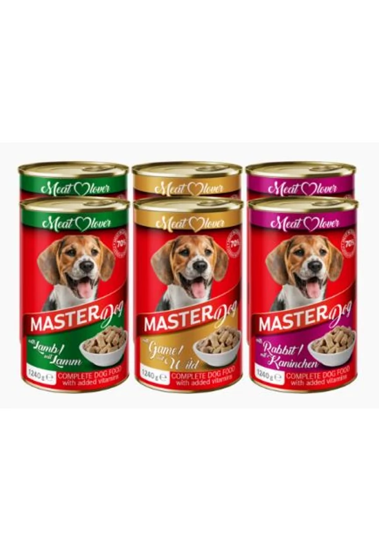Master Dog - Kutyakonzerv 1240g