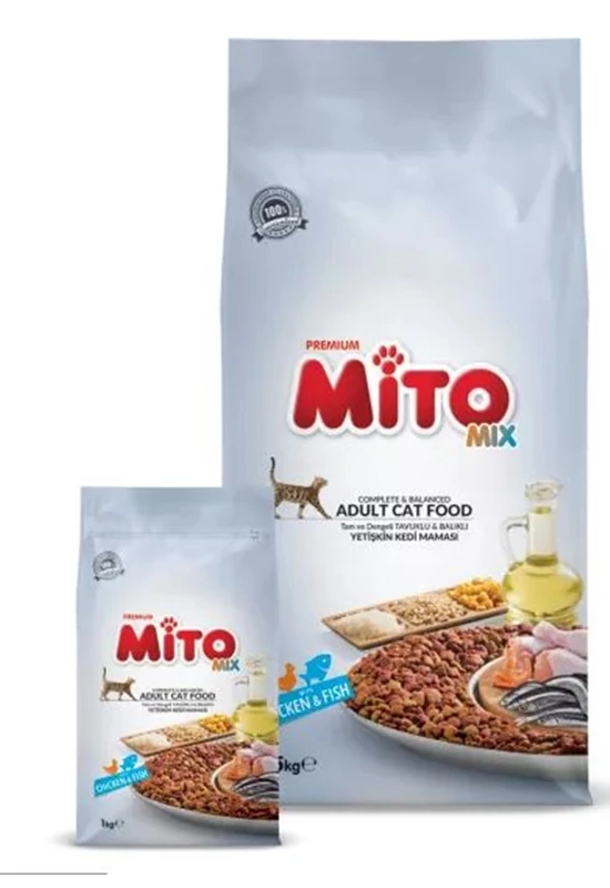 Mito - Macska Száraztáp - Adult Csirke&Hal 1kg