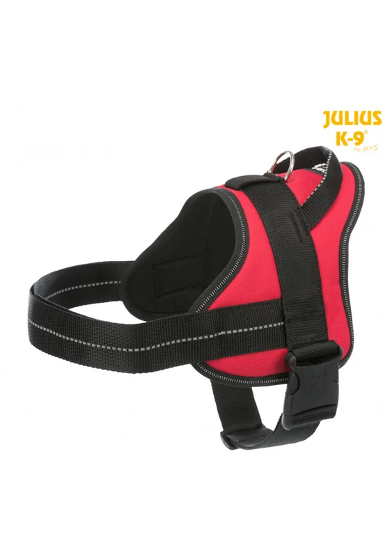 Julius-K9 - Pure Harness - Hám Piros 22mm×40-53cm - XS