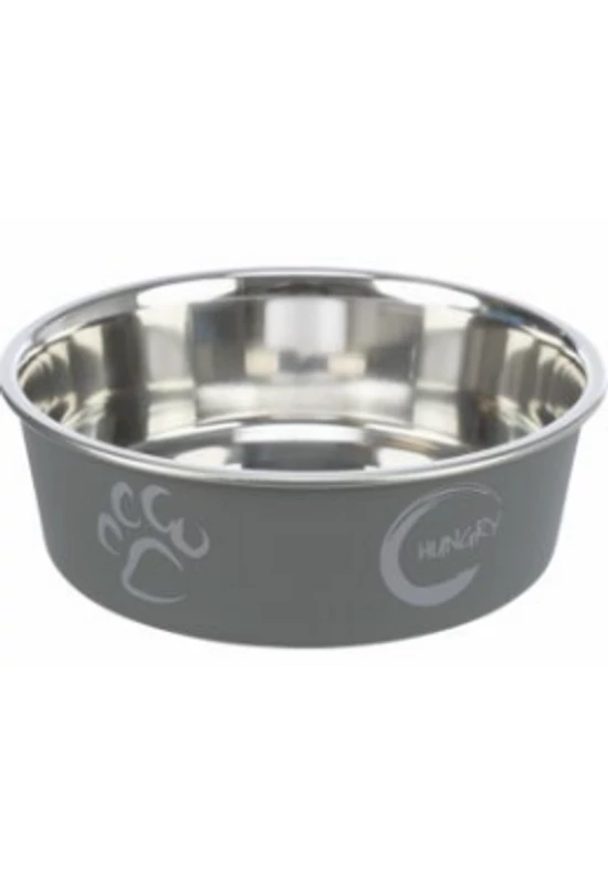 Trixie Stainless Steel Bowl - Fémtál Műanyag Borítással (Többféle Színben) 800ml/O17cm
