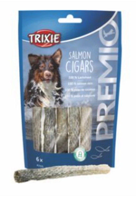 Trixie Premio Salmon Cigars - Jutalomfalat (Lazac) 6db/70g