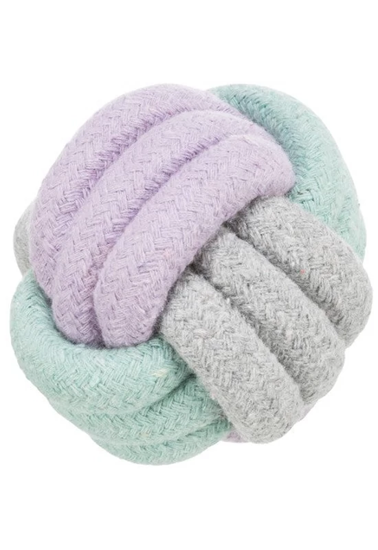 Trixie Junior Knot Ball Rope - Kötél Játék Labda (Fogtisztító) Kölyök Kutyák Részére (9cm)