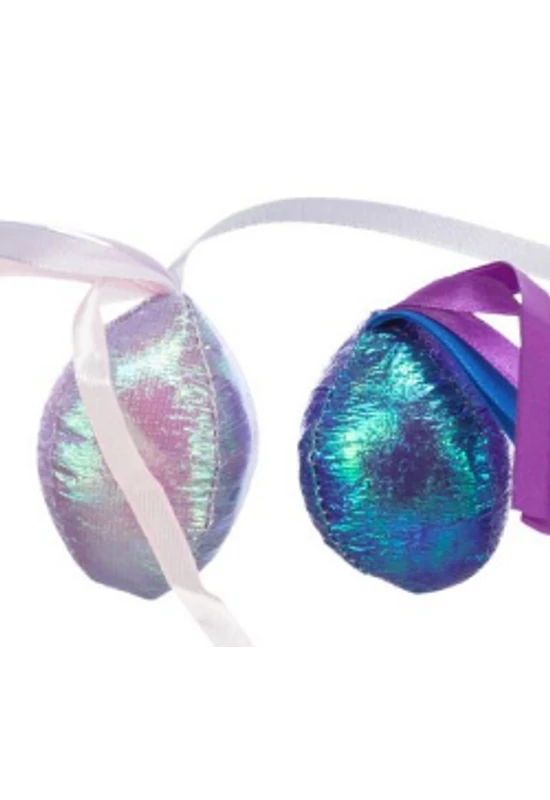 Trixie Set Of Glitter Balls - Játék (Glitteres Labda) Macskák Részére (2db/5cm)