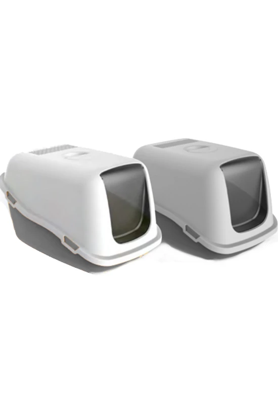 Plana Ella Fedeles Wc 57×39×38cm - Szürke/Fehér