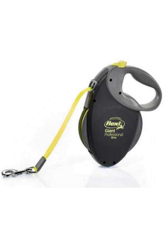 Flexi Giant Neon 10m/50kg - XL - Fekete