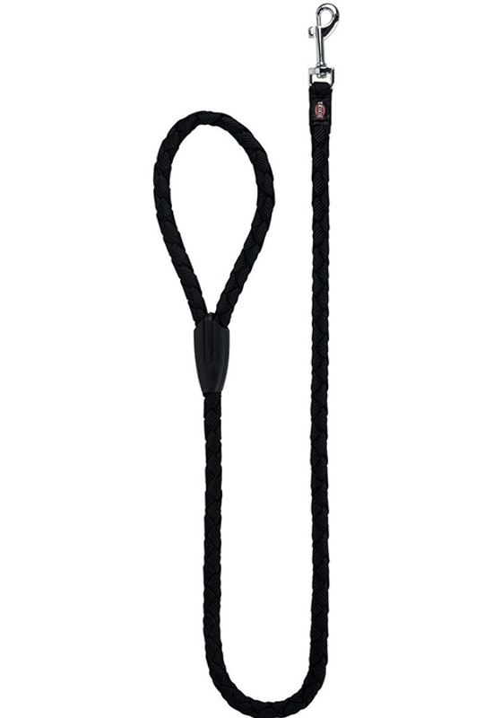 Trixie SPORTY ROPE felvezető póráz FEKETE S-M 1m