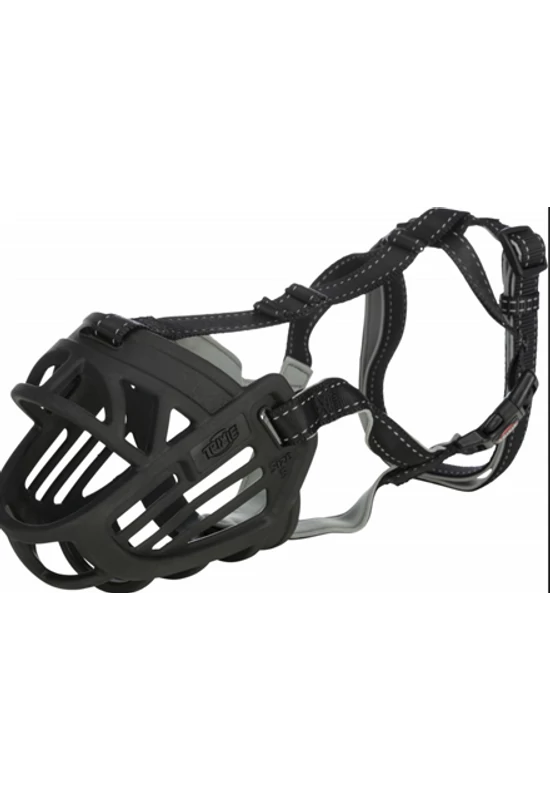 Trixie Szájkosár Szilikon Muzzle Flex - Átmérő 35cm - L-XL.
