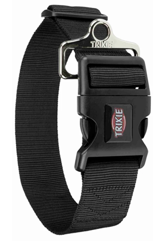 Trixie Premium Nyakörv Fekete Extra Széles 50mm×40-60cm - M-L