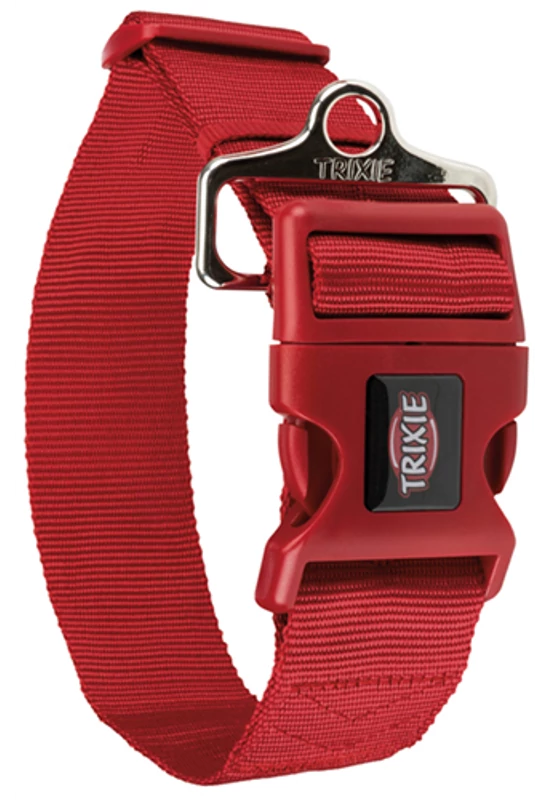 Trixie Premium Nyakörv Piros Extra Széles 50mm×55-80cm - L-XXL
