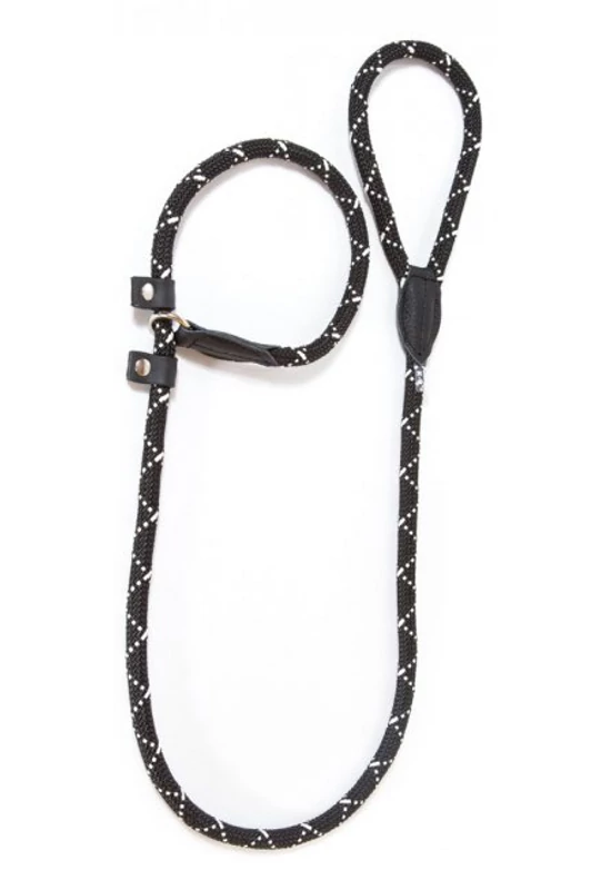 Julius-K9 - Idc Retriver Póráz Perlon Fekete 12mm×2m