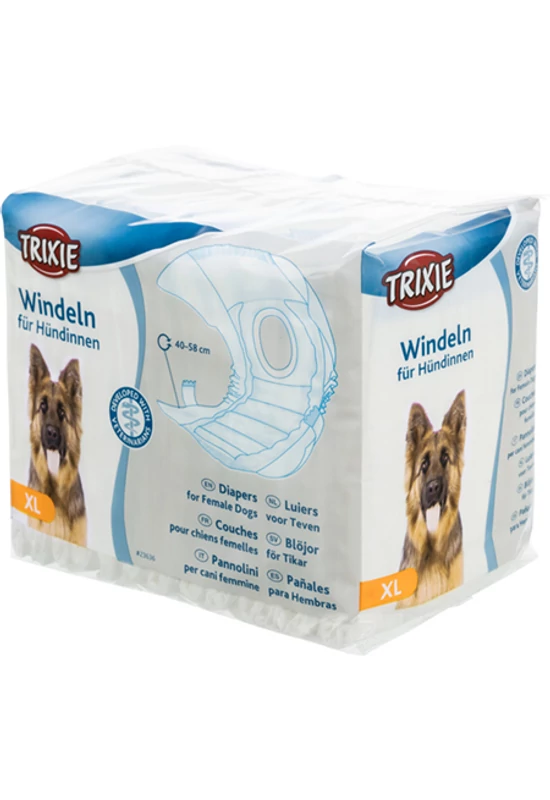 Trixie Kutyapelenka Pampers Nadrág XL 12db - Szuka