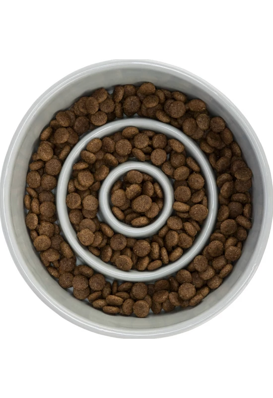 Trixie Slow Feeding Ceramic Bowl - Habzsolásgátló Kerámia Tál - 14cm 0,45l