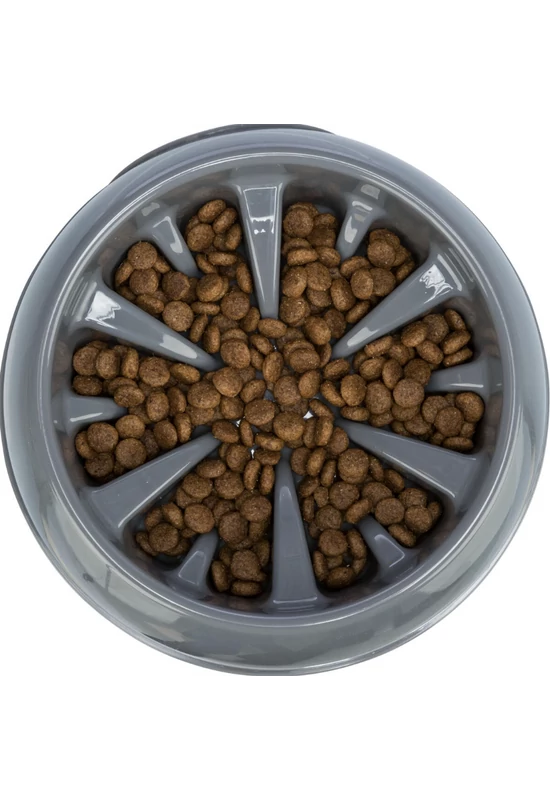 Trixie Slow Feeding Plastic Bowl - Habzsolásgátló Müanyag Tál - 20cm 0,8l