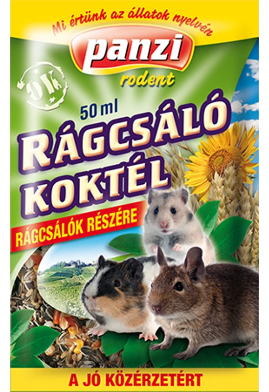 Panzi Kismag Rágcsáló Koktél Papírtasak 50ml