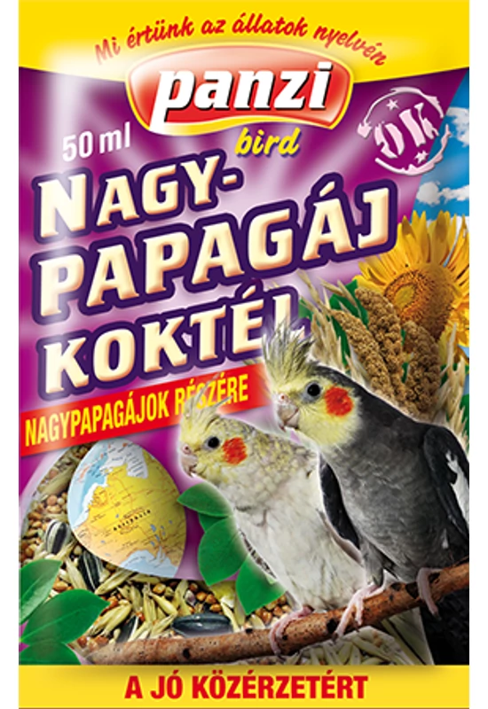 Panzi Kismag Nagy Papagáj Koktél Papírtasak 50ml