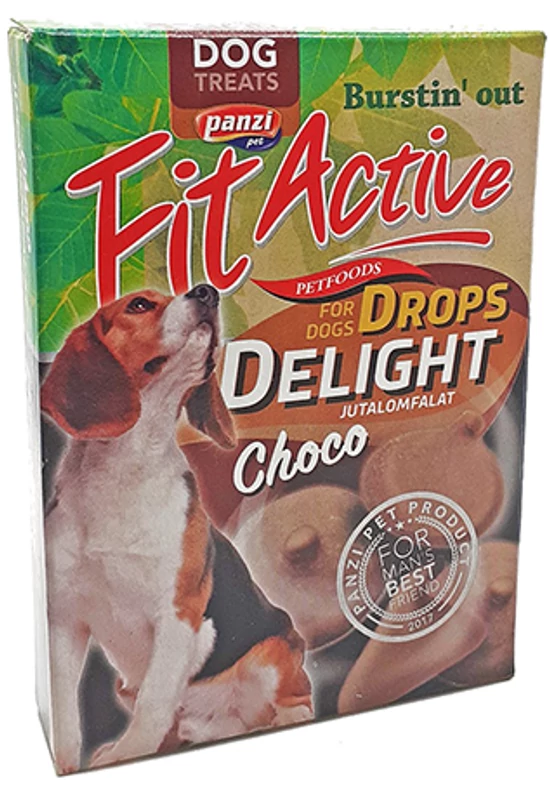 FitActive Delight Choco Drops - Kutyacsoki - 100g