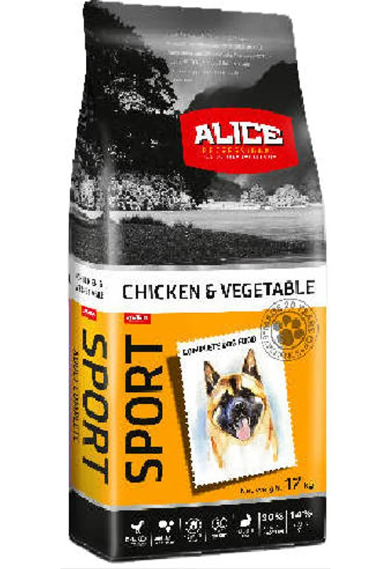 Alice Adult Balance Chicken & Rice - Csirke és Rizs 17kg