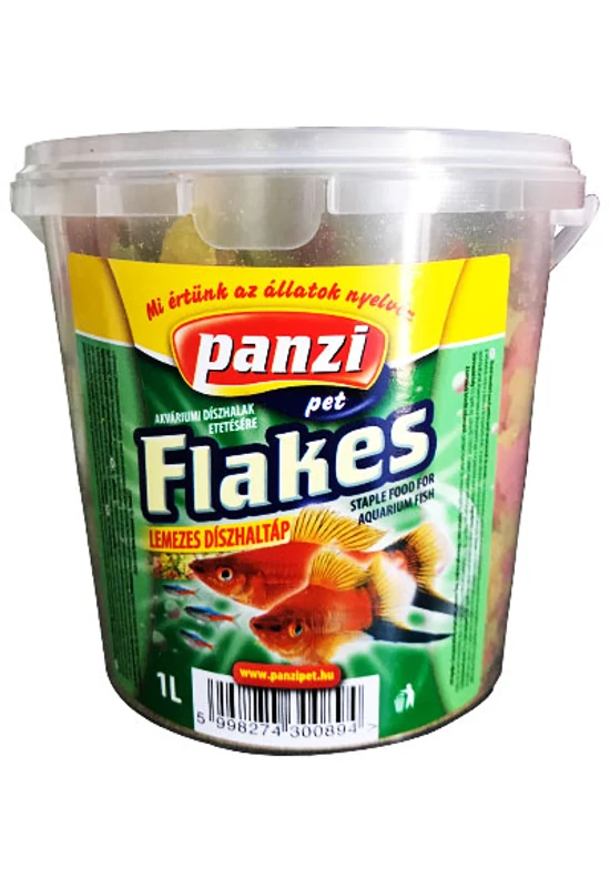 Panzi Lemezes Haltáp Vödrös 70g 870ml